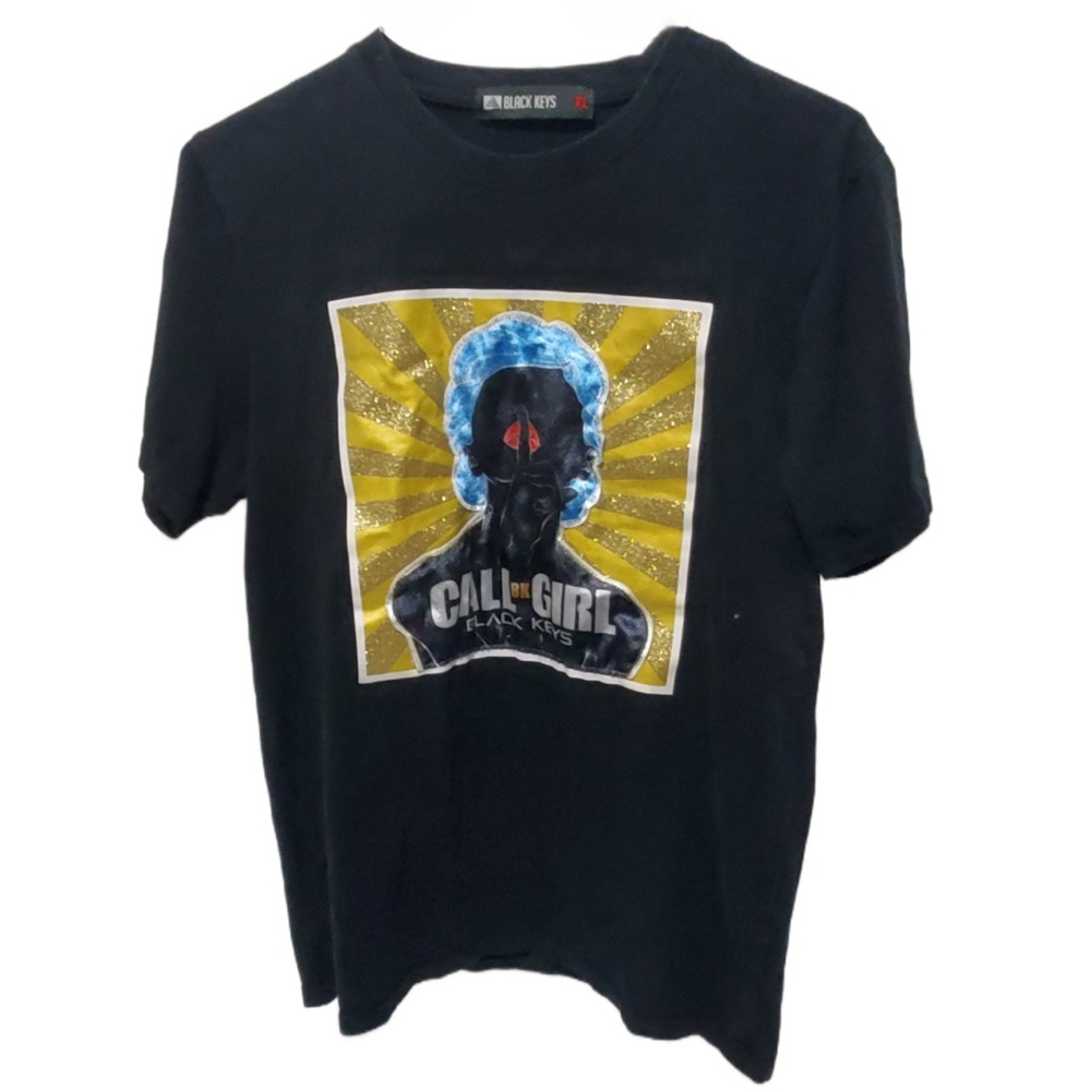 Black Keys Graphic Call Girls Men’s T Shirt!